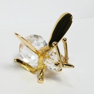 Swarovski 32% Full Lead Crystal Strass Collection Bumblebee Figurine w/Orig Box